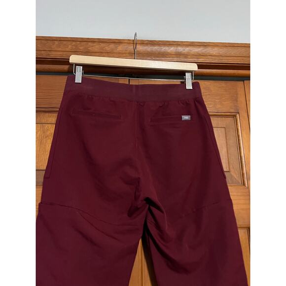 FIGS Women’s Technical Collection Scrub Pants Burgundy Wine Drawstring Size S - Picture 7 of 9